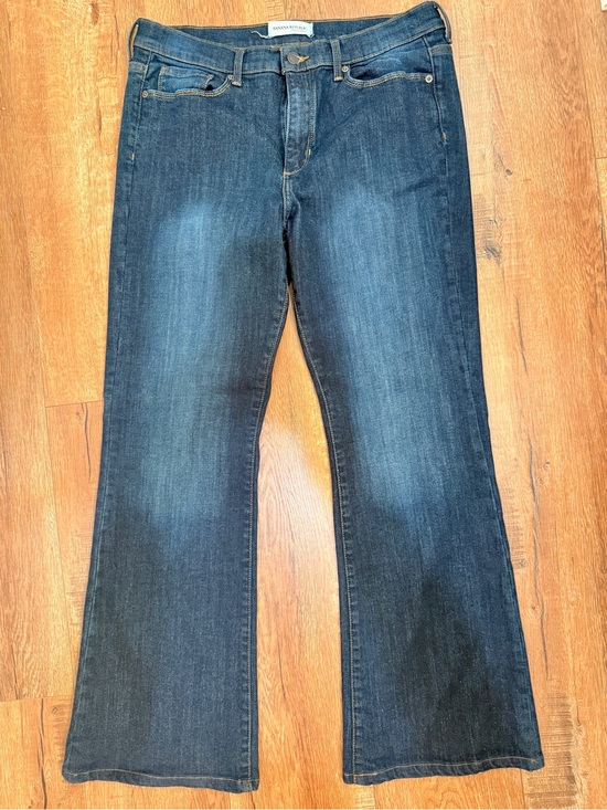 Banana Republic Denim - Banana Republic Women's Dark Blue Flare / Bootcut Jeans